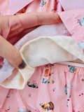 Conjunto bonequinha: vestido e tapa fraldas