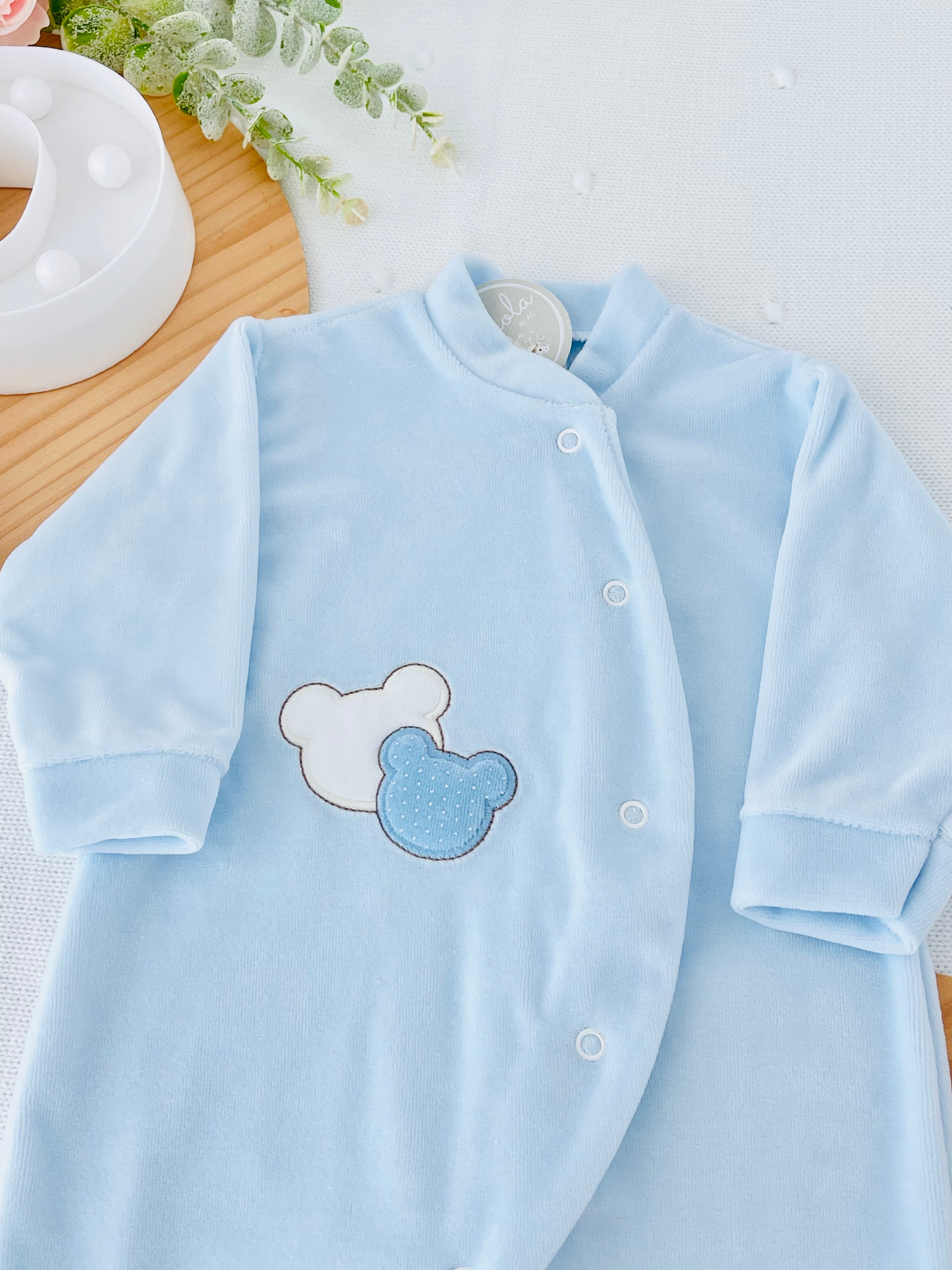 Babygrow veludo (3-12m)