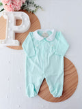 Babygrow bolinha em algodão