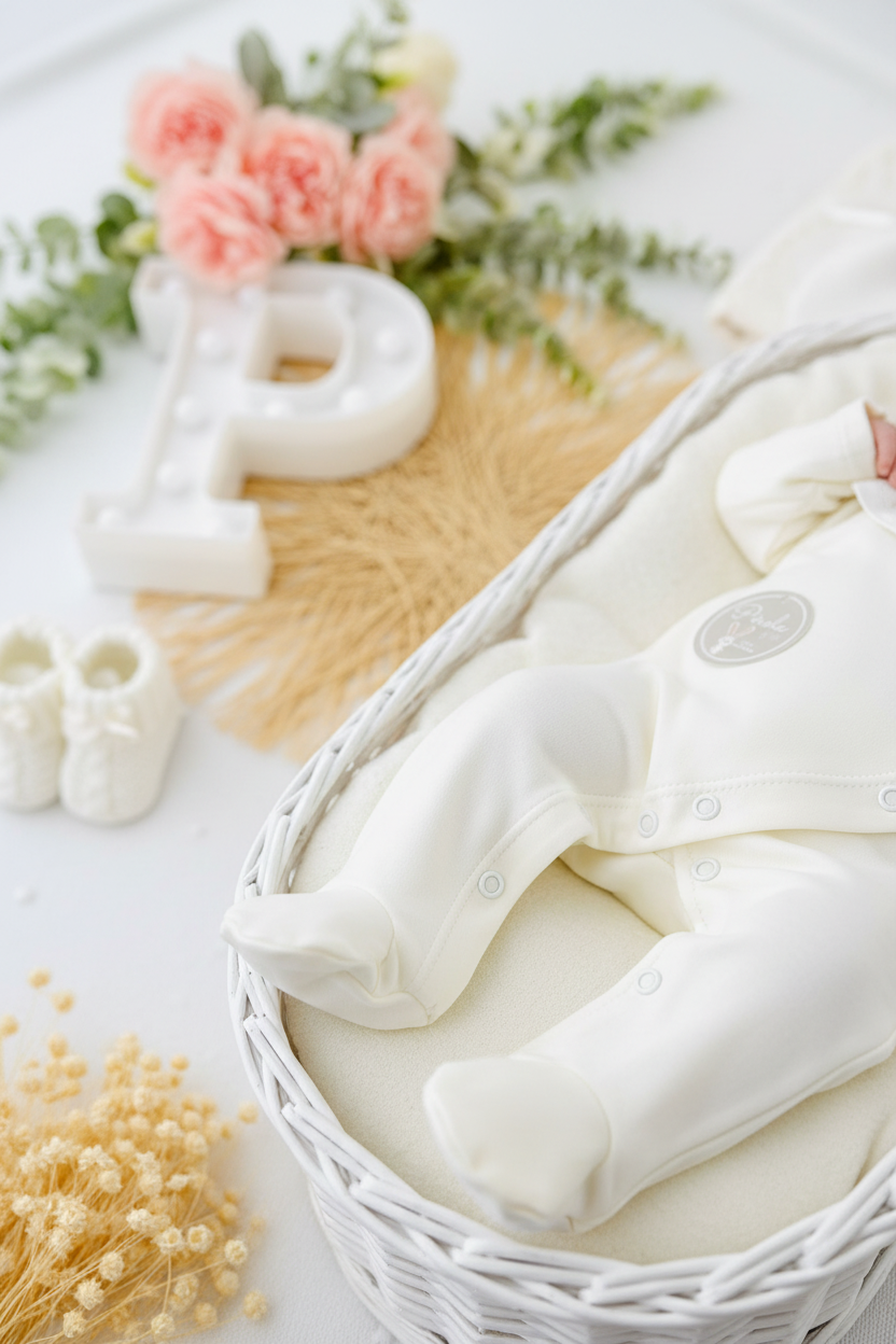 Babygrow carinho em ALGODÃO com golinha grande