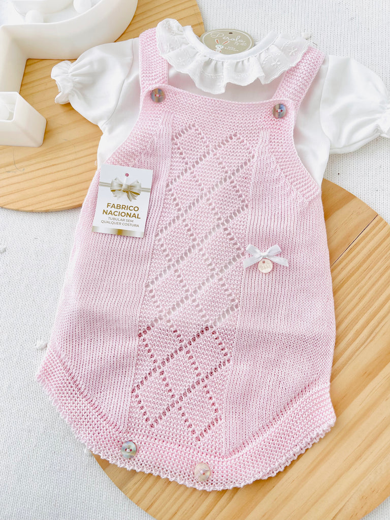 Conjunto menina: Fofo e blusa 100% algodão