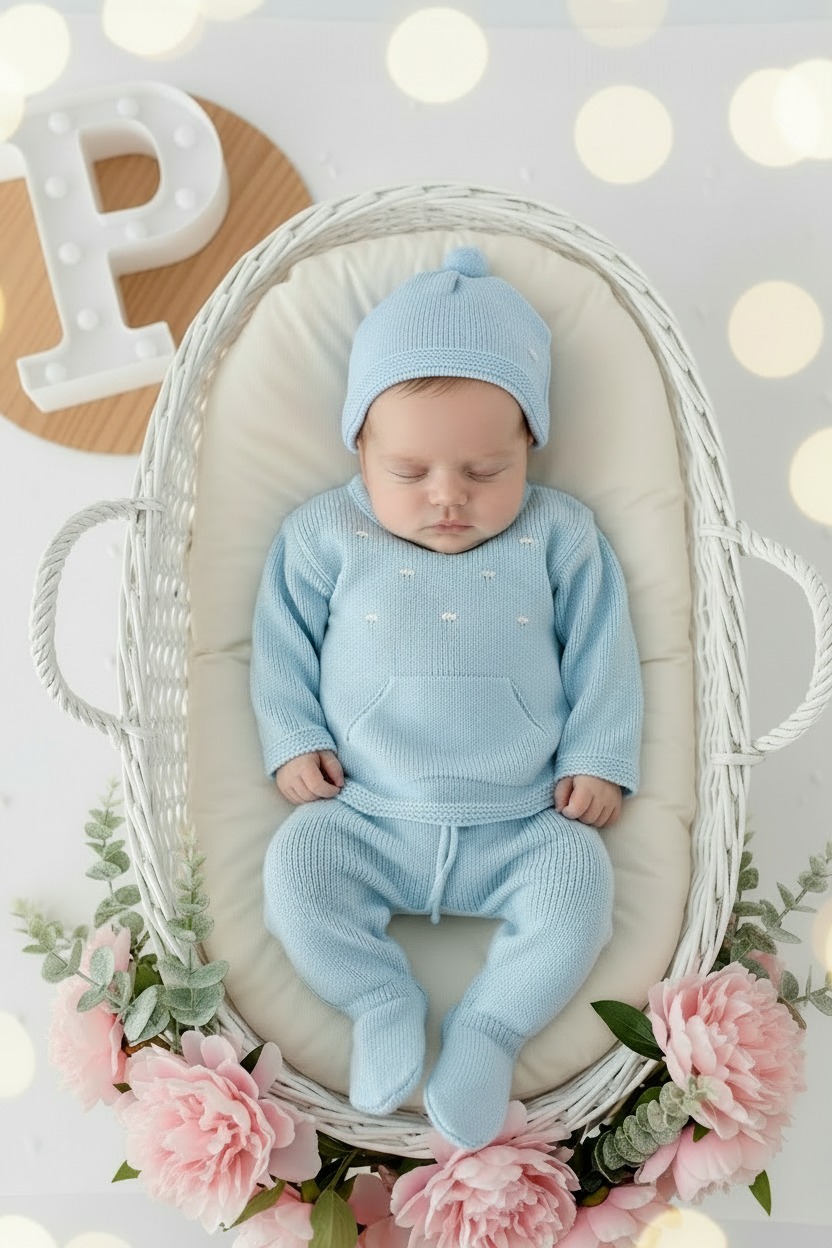 Conjunto bebé 3m e 6m