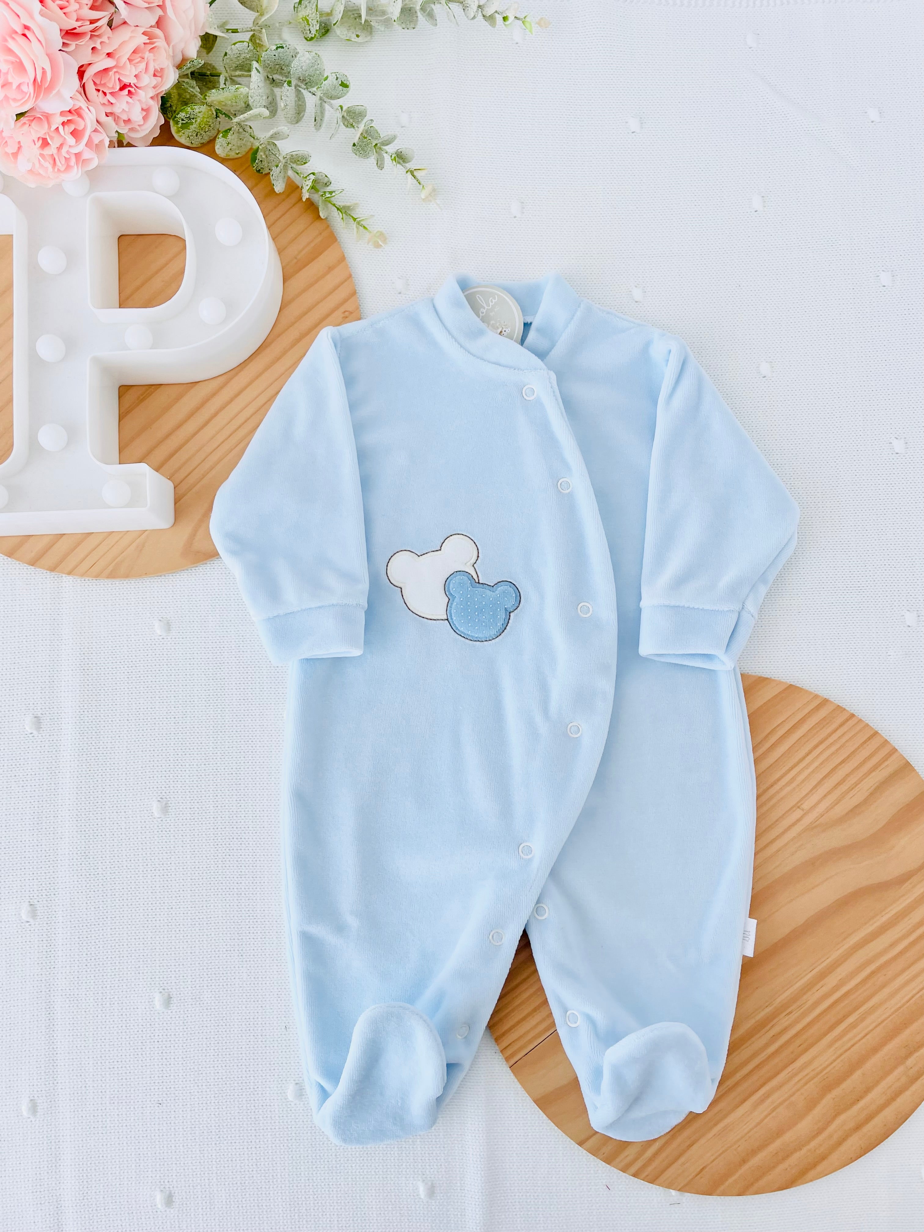 Babygrow veludo (3-12m)