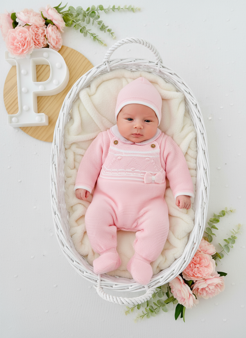 Saída maternidade riscas Outono/Inverno