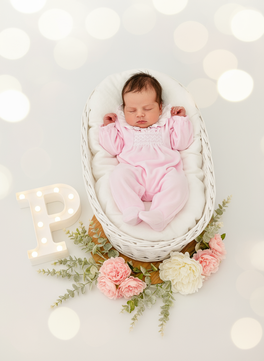 Babygrow favos em Veludo