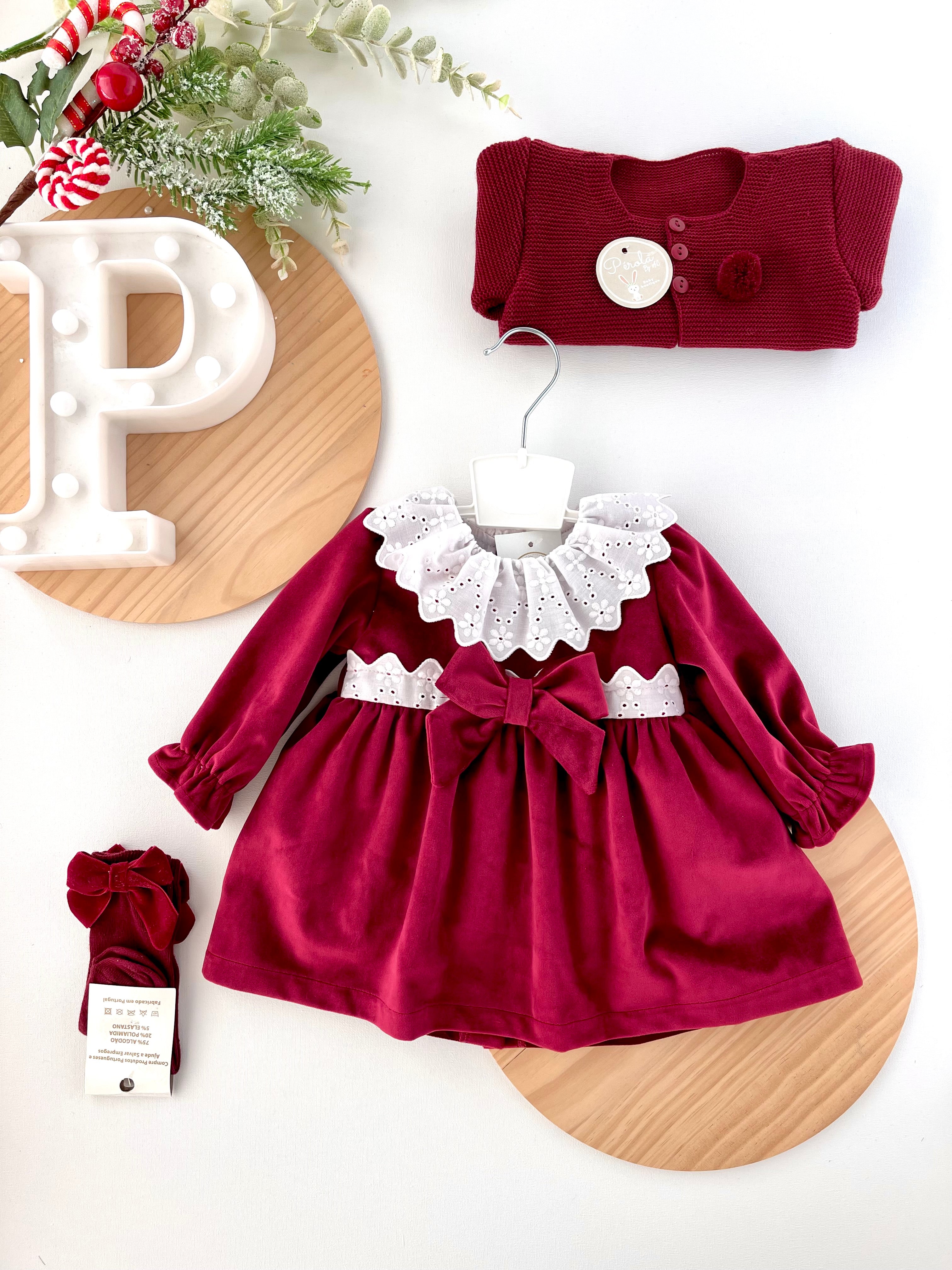 Vestido em veludo coleção premium