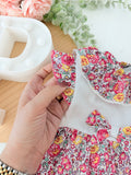 Conjunto vestido e tapa fraldas