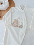 Babygrow algodão unissexo 3m 6m 9m e 12m