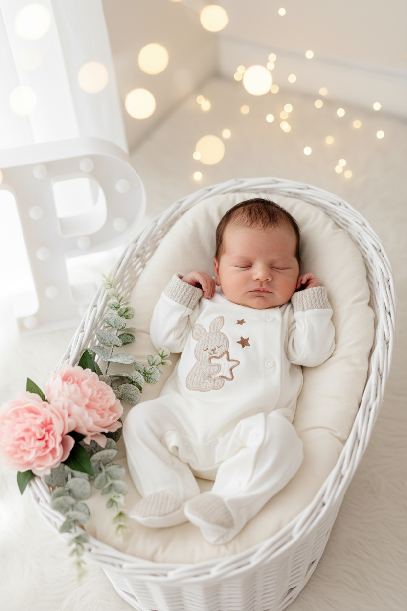 Babygrow unissexo algodão