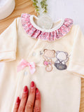 Babygrow amigos em veludo