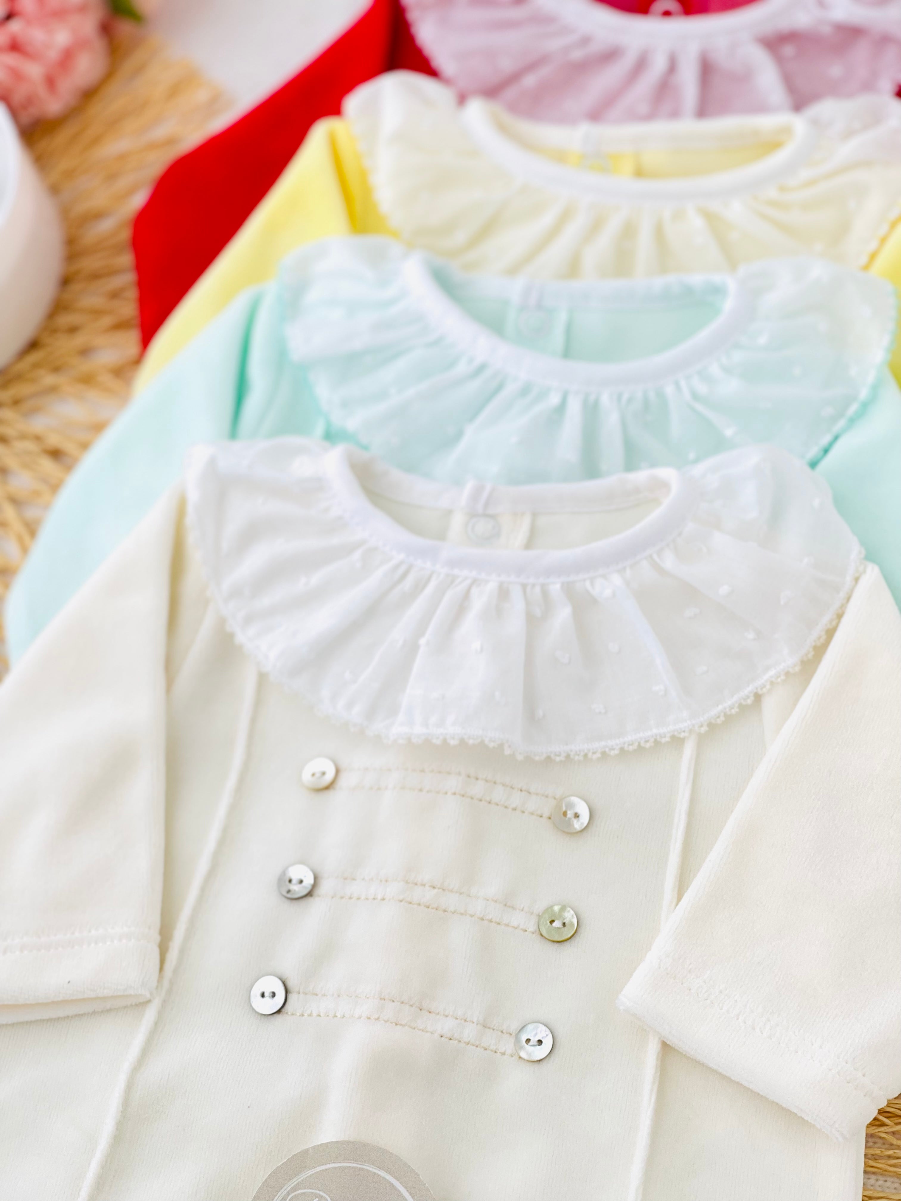 Babygrow Madrepérola gola redonda