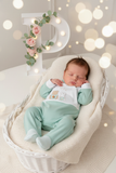 Babygrow pompom algodão