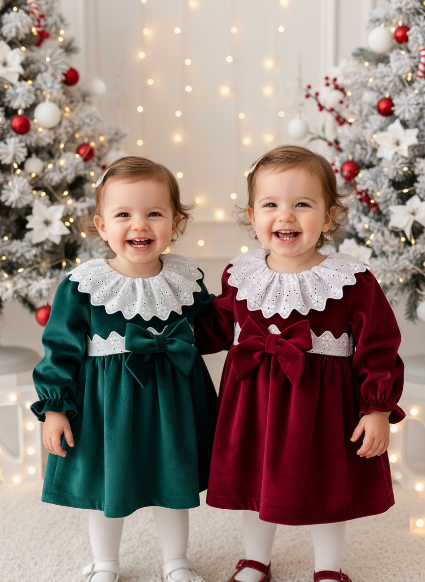 Vestido em veludo coleção premium