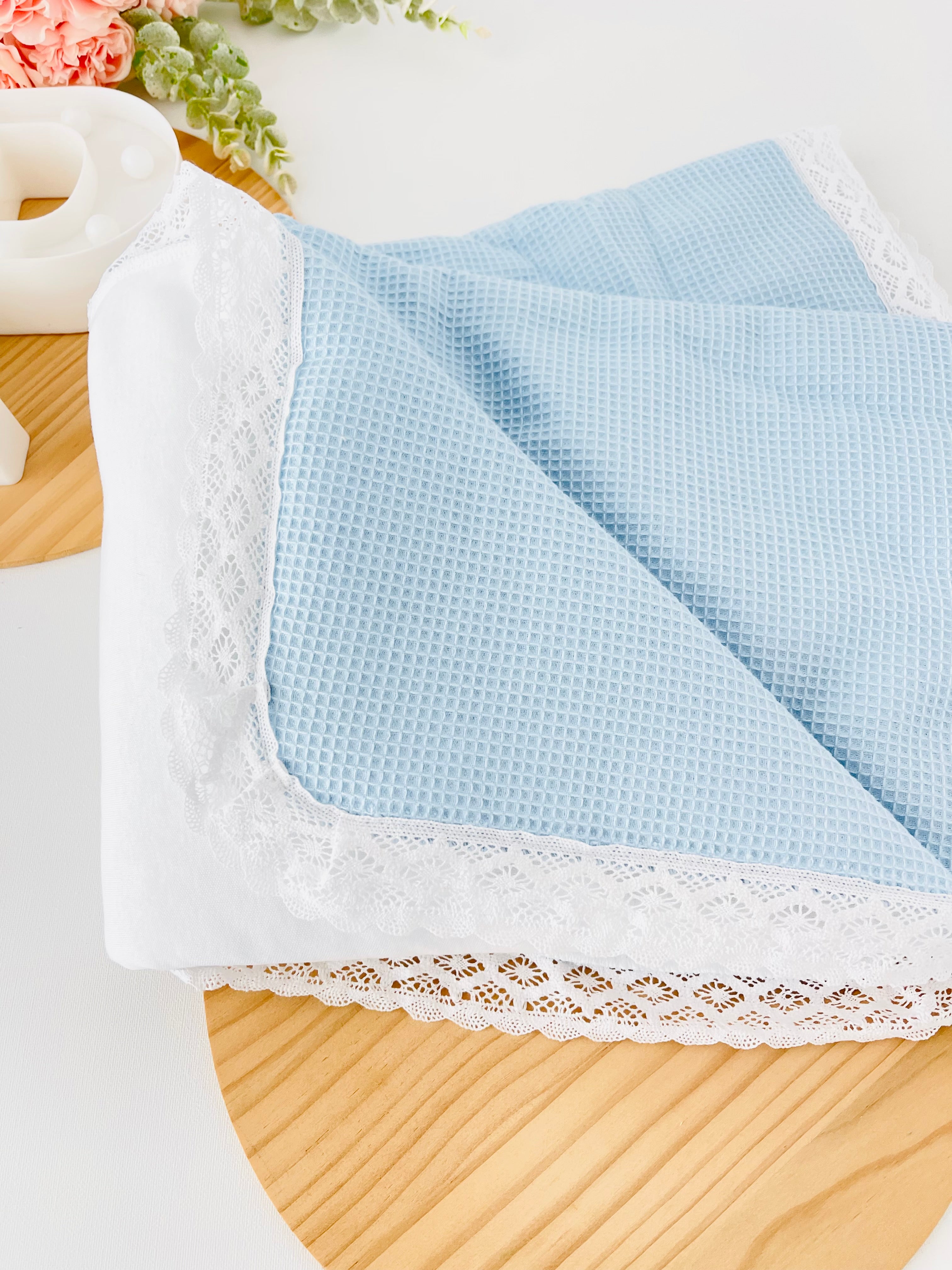 Manta algodão tema favos