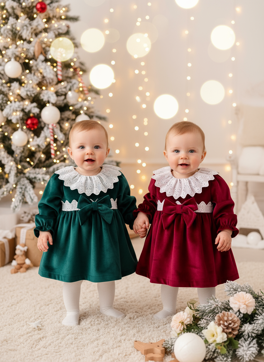 Vestido em veludo coleção premium