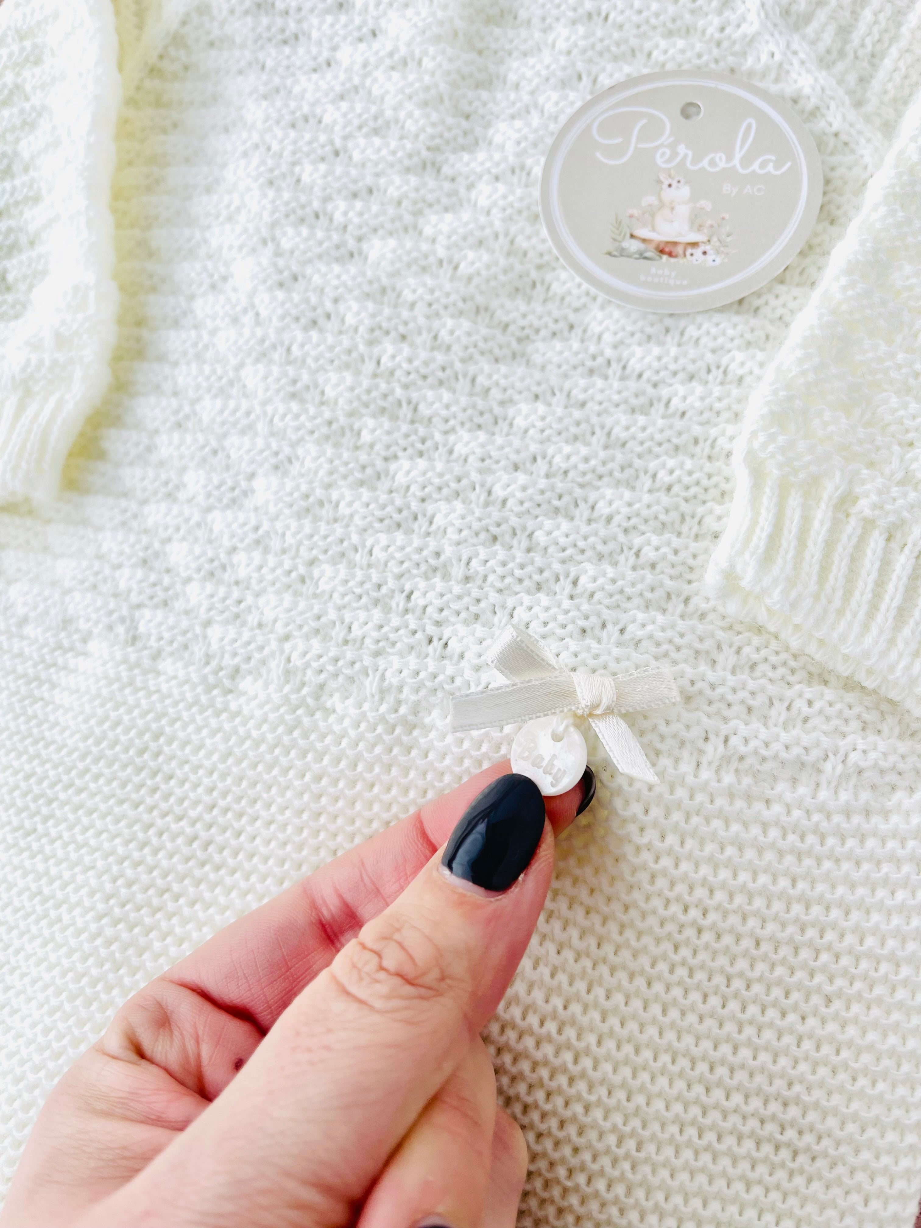 Saída de maternidade: Babygrow e touca Outono/Inverno