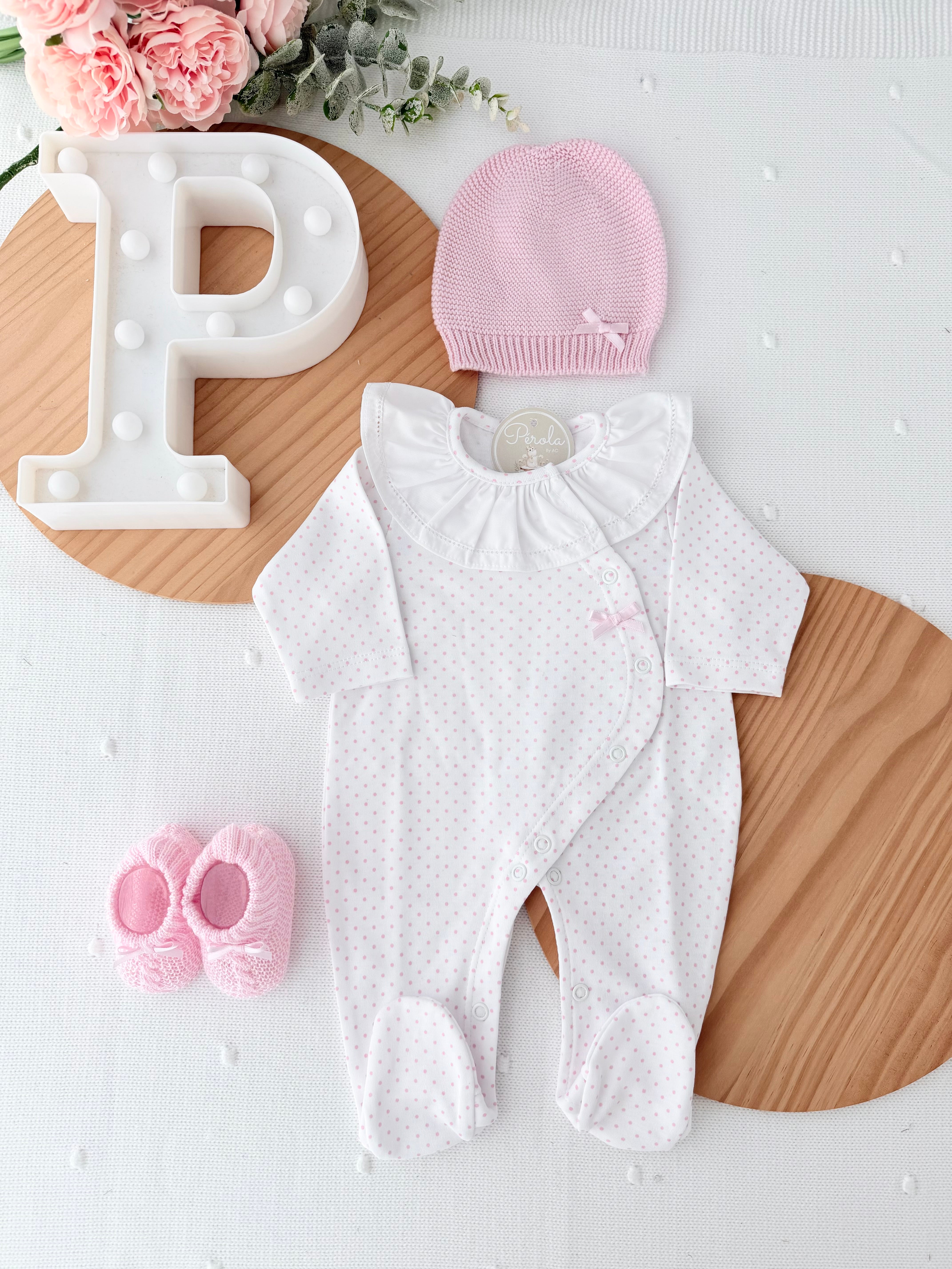 Babygrow Carinho versão pintinhas