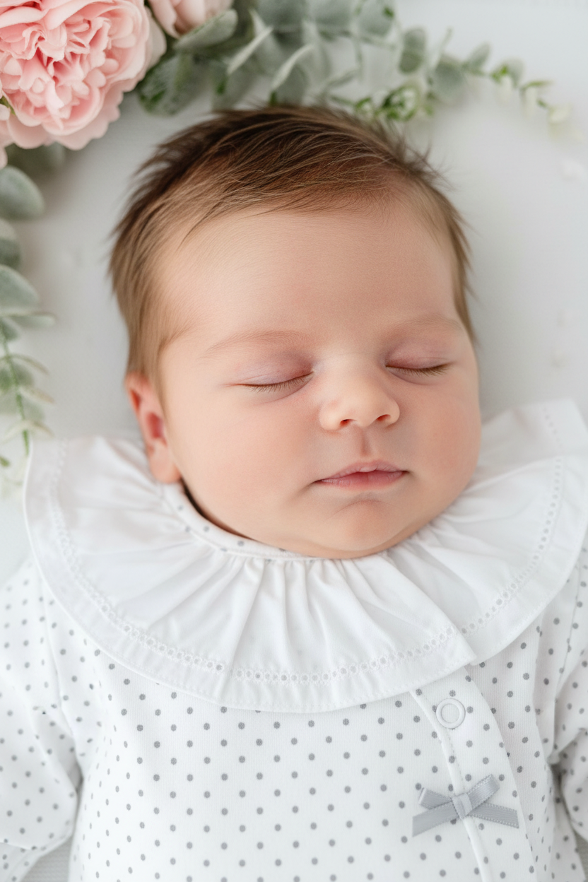Babygrow Carinho versão pintinhas