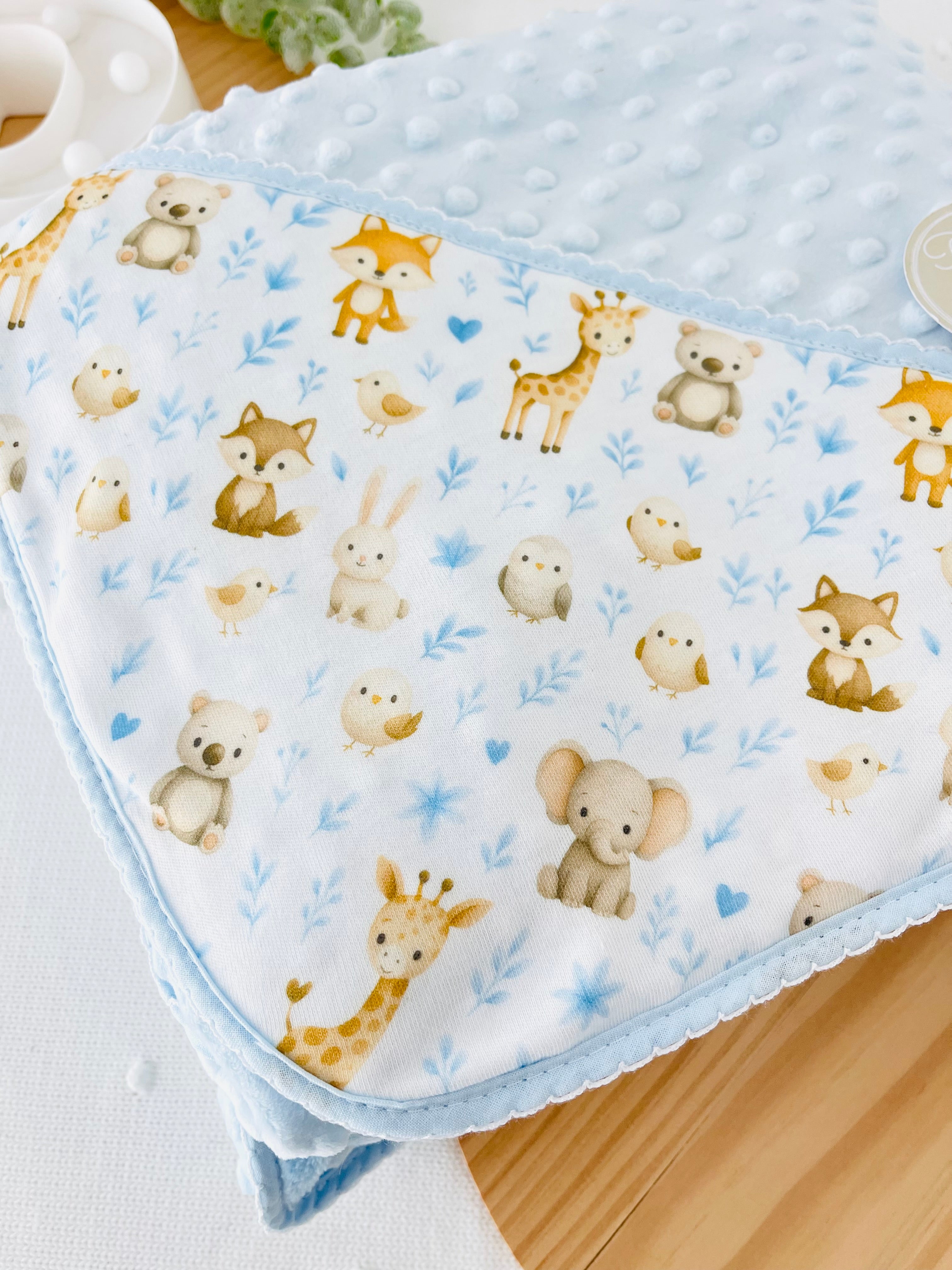 Manta tema Animais amorosos