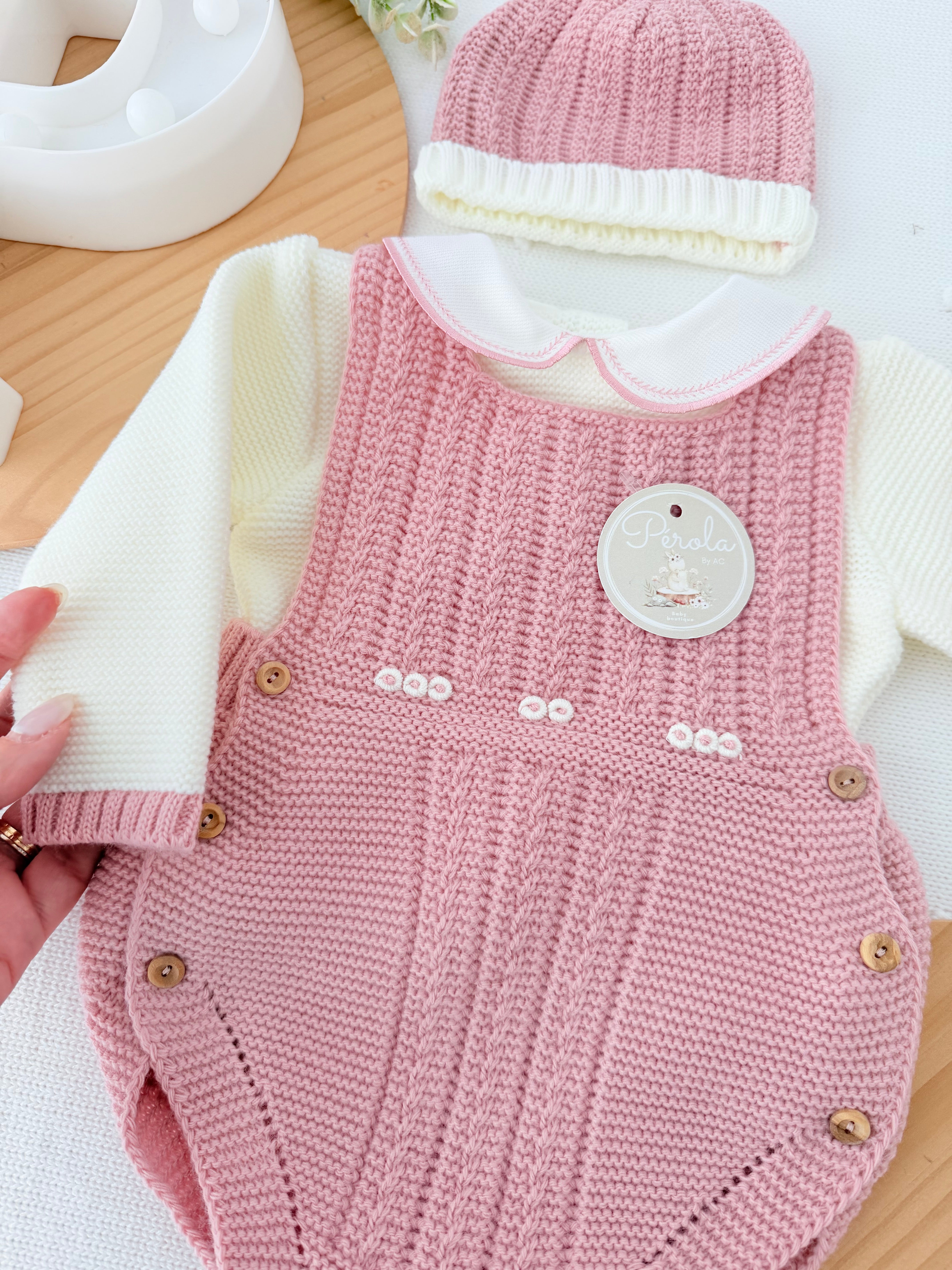 Fofo, camisola e gorro Outono Inverno 3M