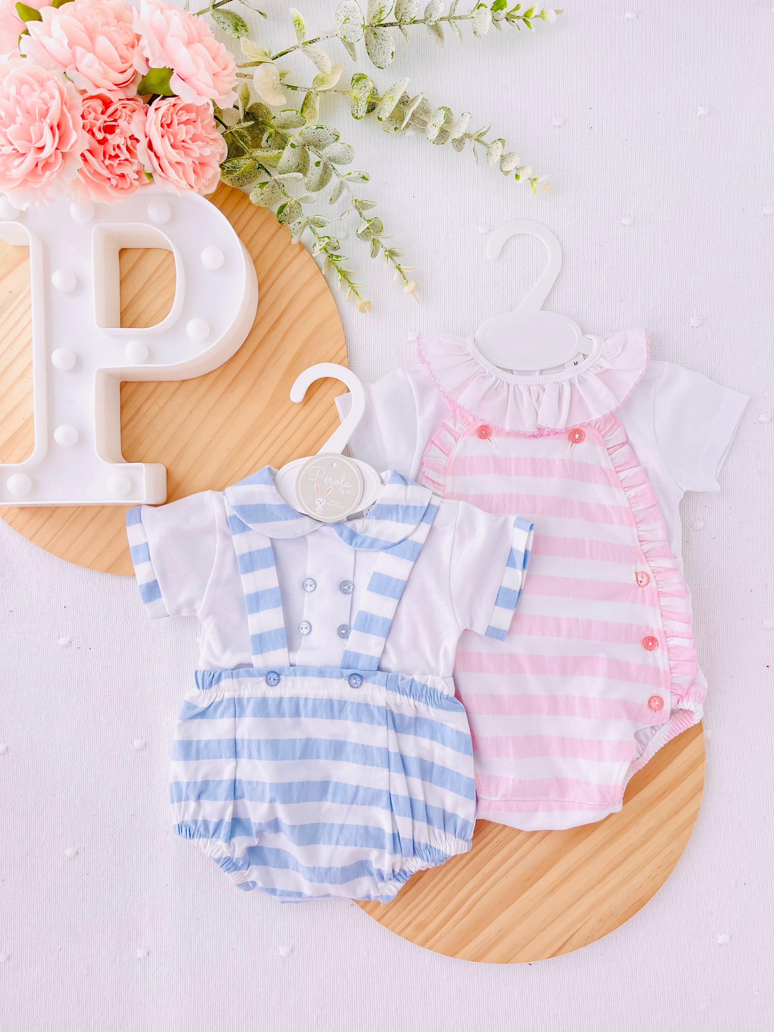 Conjunto riscas: fofo e camisola