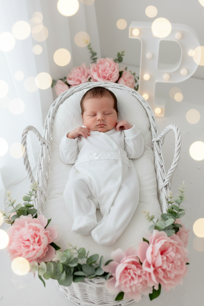 Babygrow veludo fita em renda