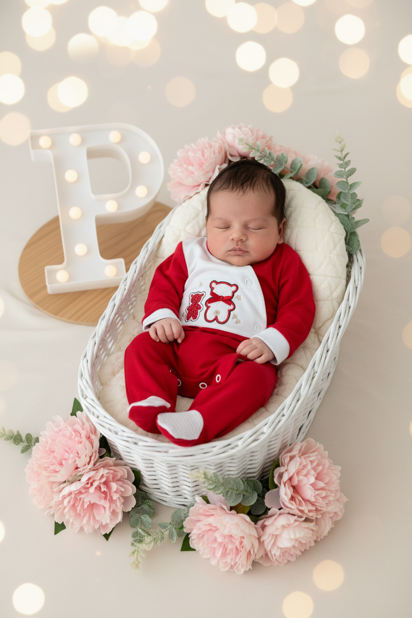 Babygrow ursinhos em algodão
