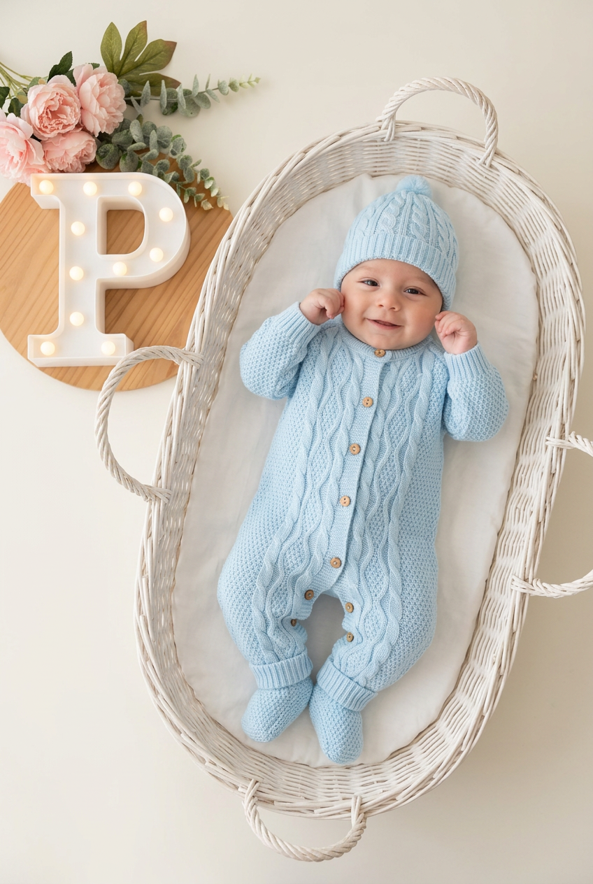 Conjunto 3 peças: macacão, gorro e carapins 3M