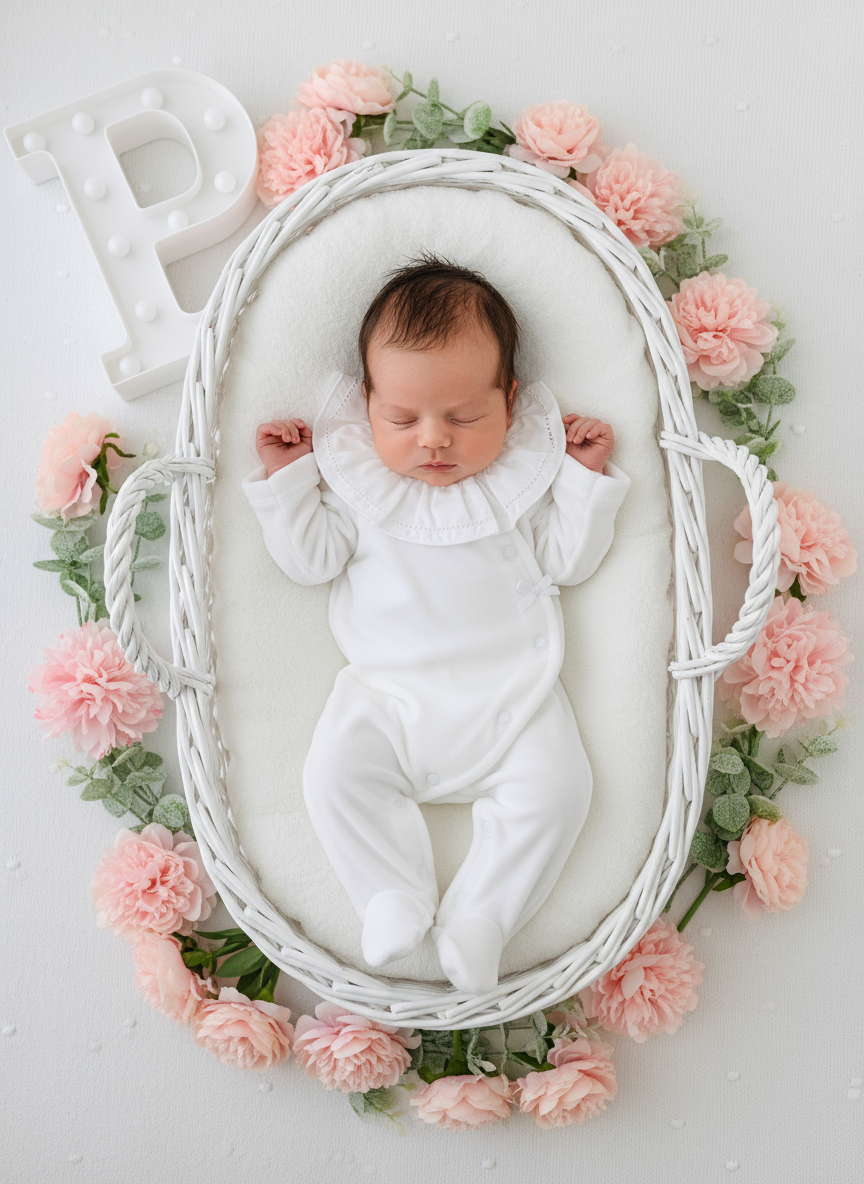 Babygrow Carinho em veludo com golinha grande