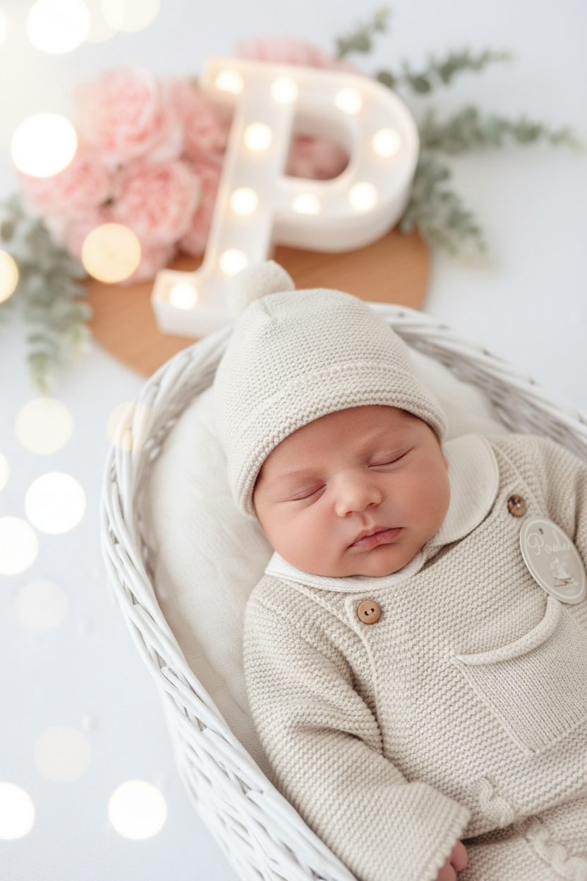 Saída de maternidade outono inverno