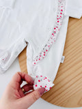 Babygrow flores em algodão