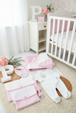 Pack enxoval rosa 7 peças