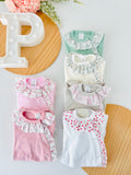 Babygrow flores em algodão