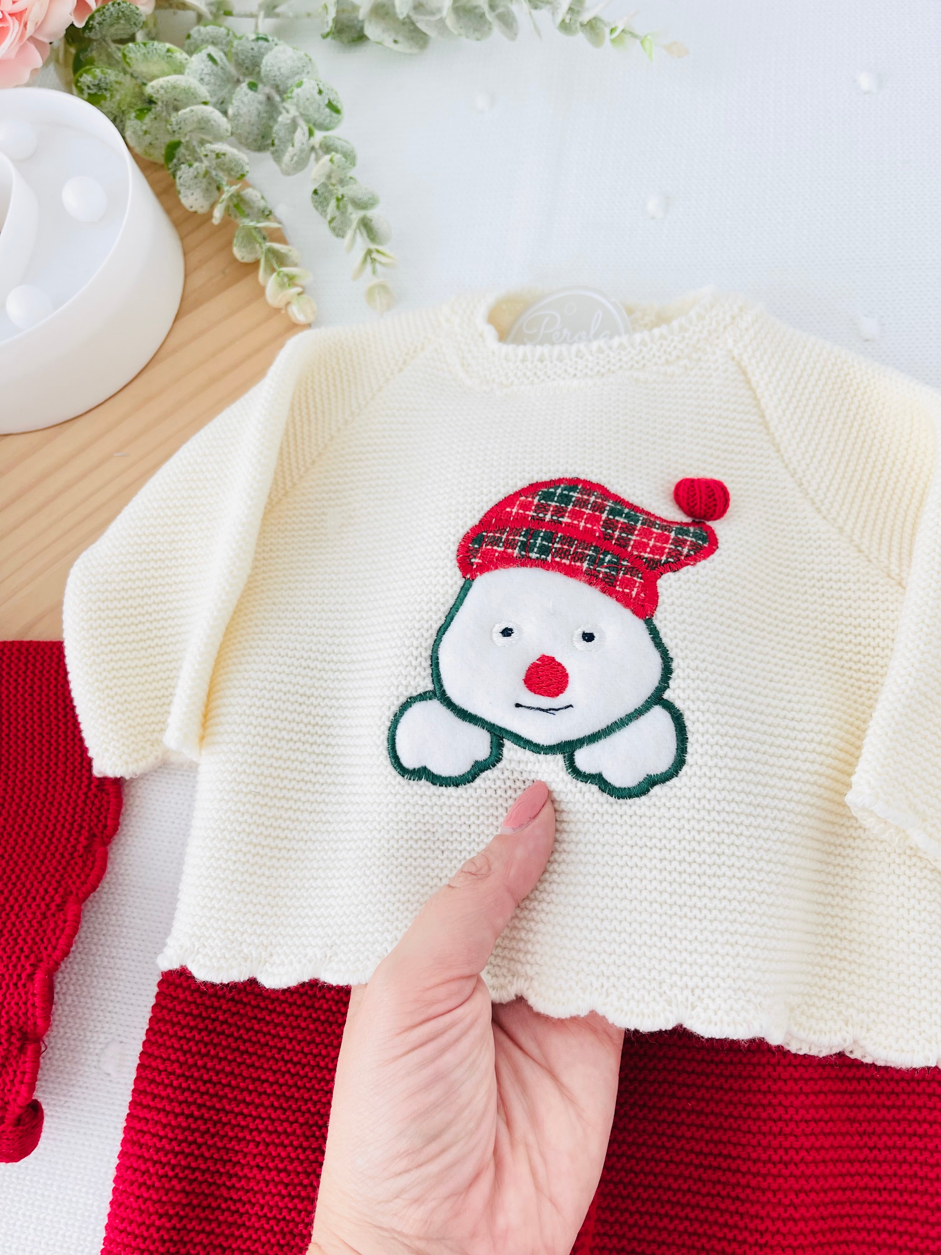 Conjunto malha elfo de Natal