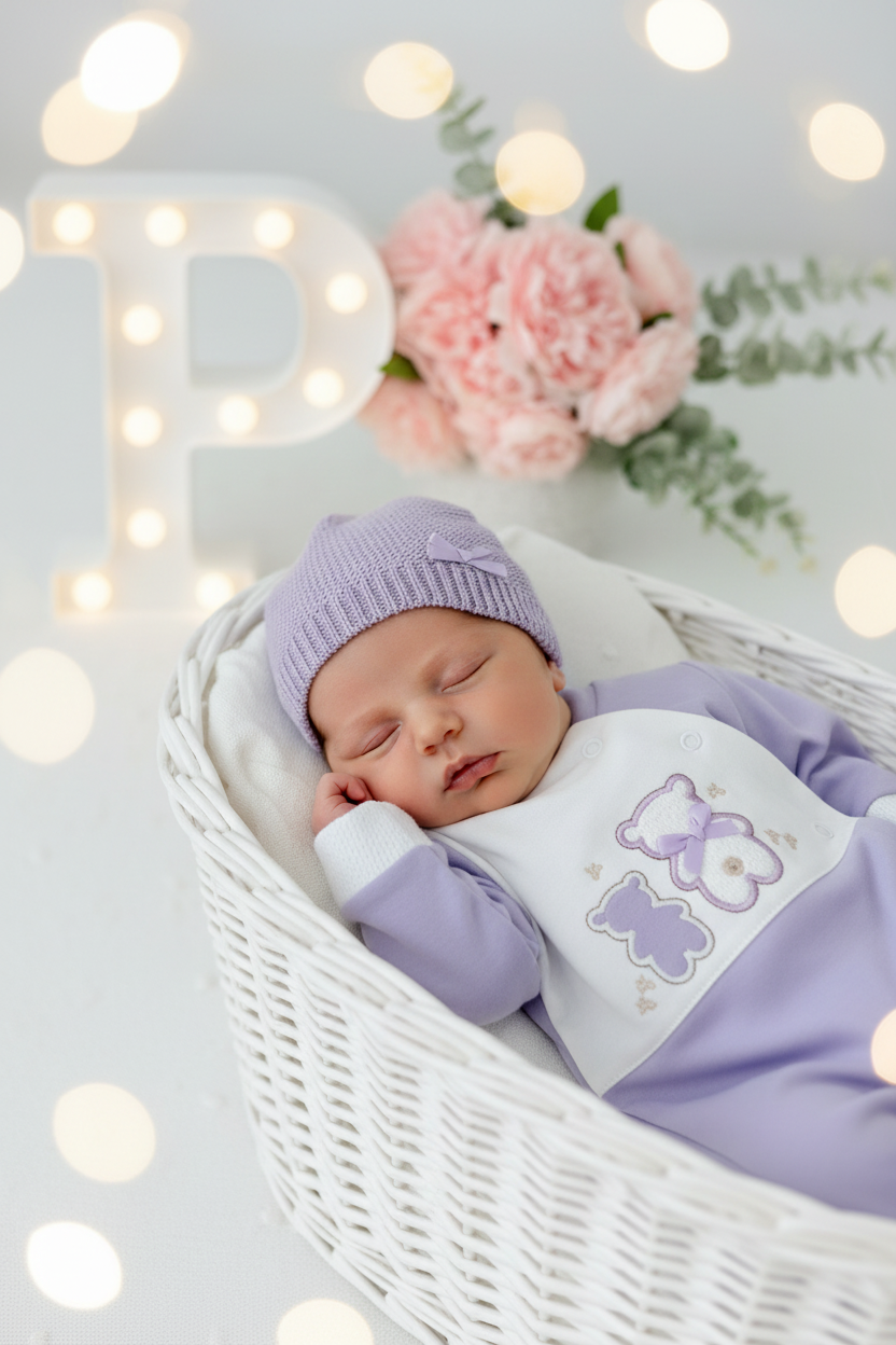 Babygrow ursinhos em algodão