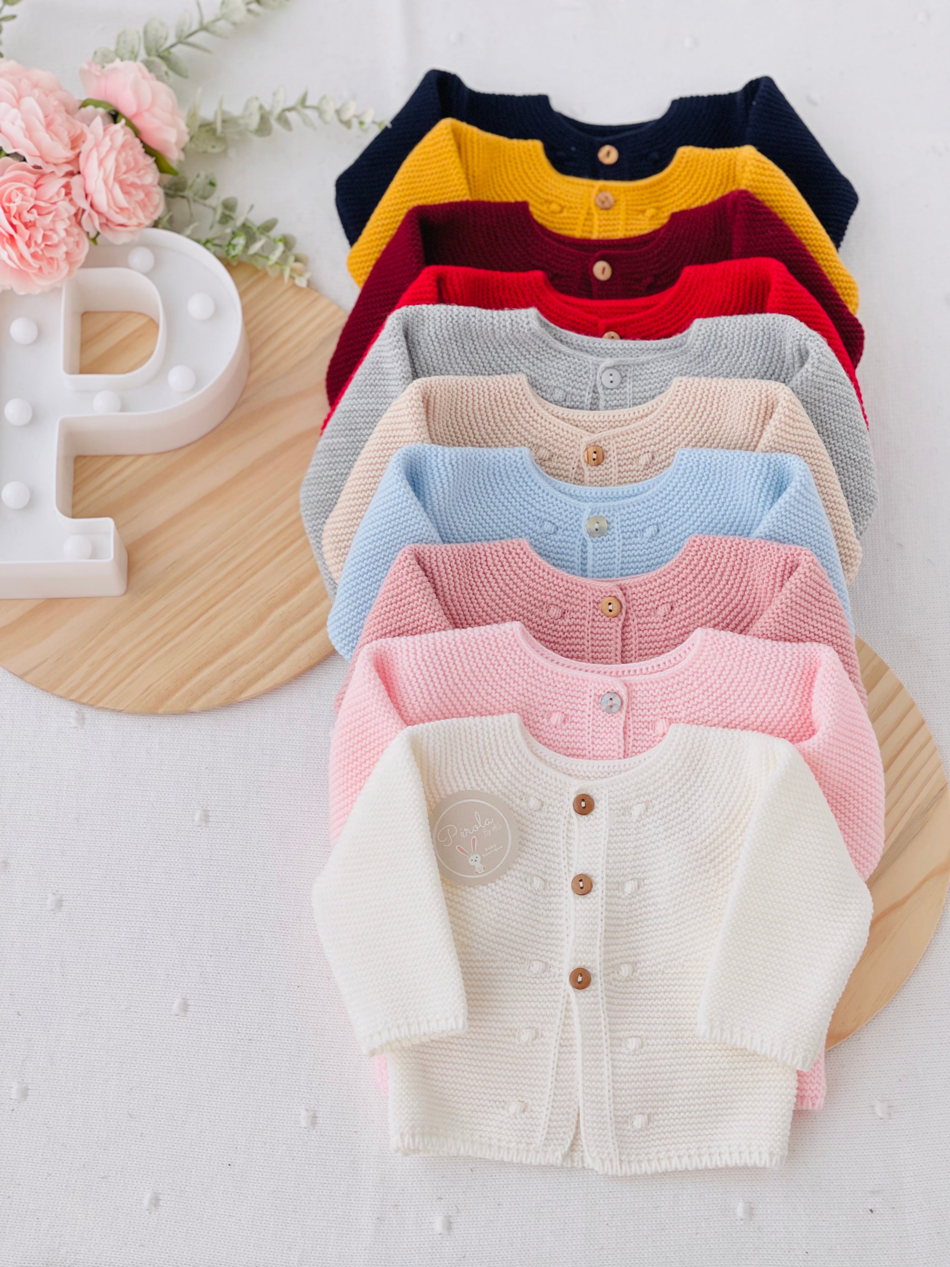 Casaco bolinhas quentinho