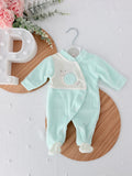 Babygrow caracol veludo