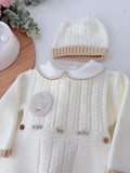 Fofo, camisola e gorro Outono Inverno 3M