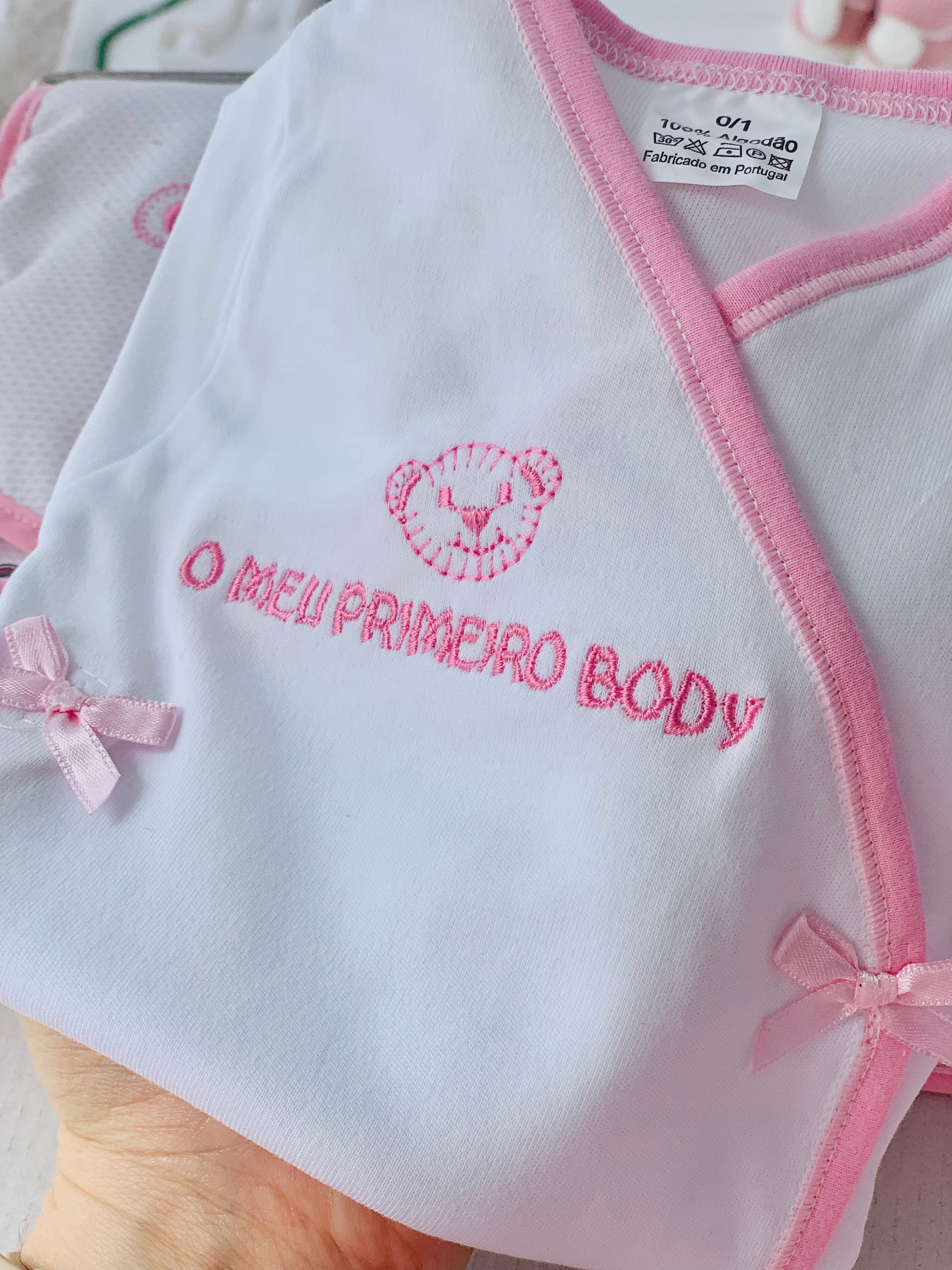 Conjunto primeira roupinha ALGODÃO