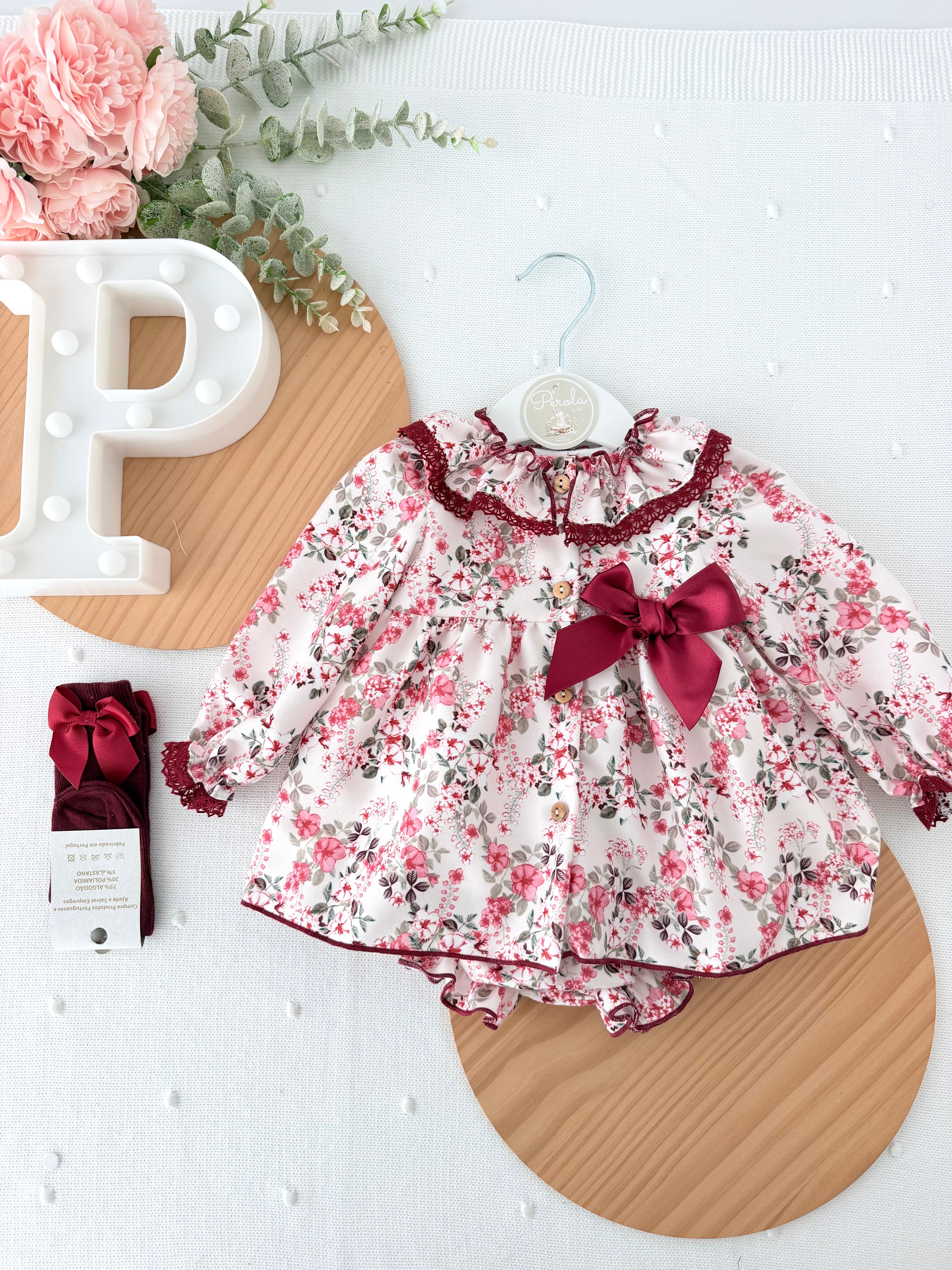 Vestido e tapa fraldas - premium