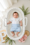 Conjunto menino: calções e camisa