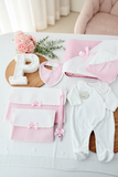 Pack enxoval rosa 7 peças