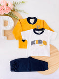 Fato de treino 3 peças : Blusão, tshirt e calças