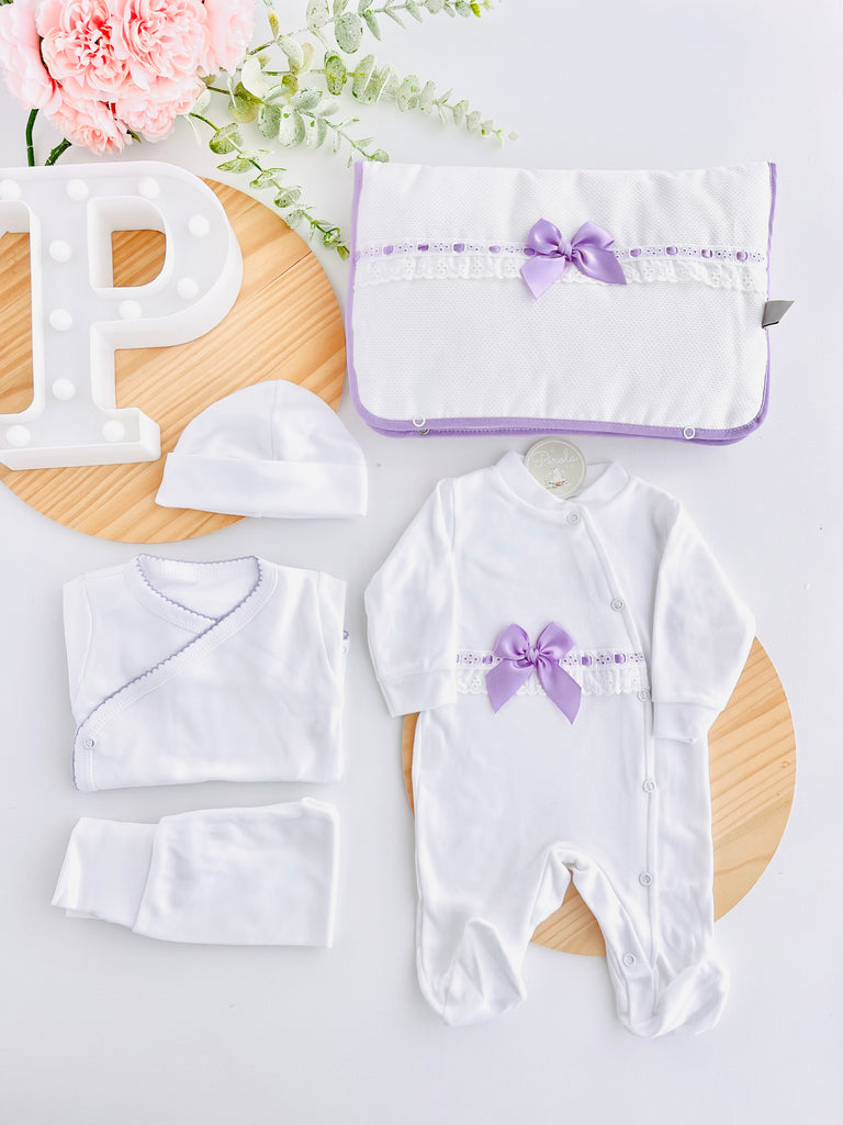 Conjunto primeira roupinha algodão