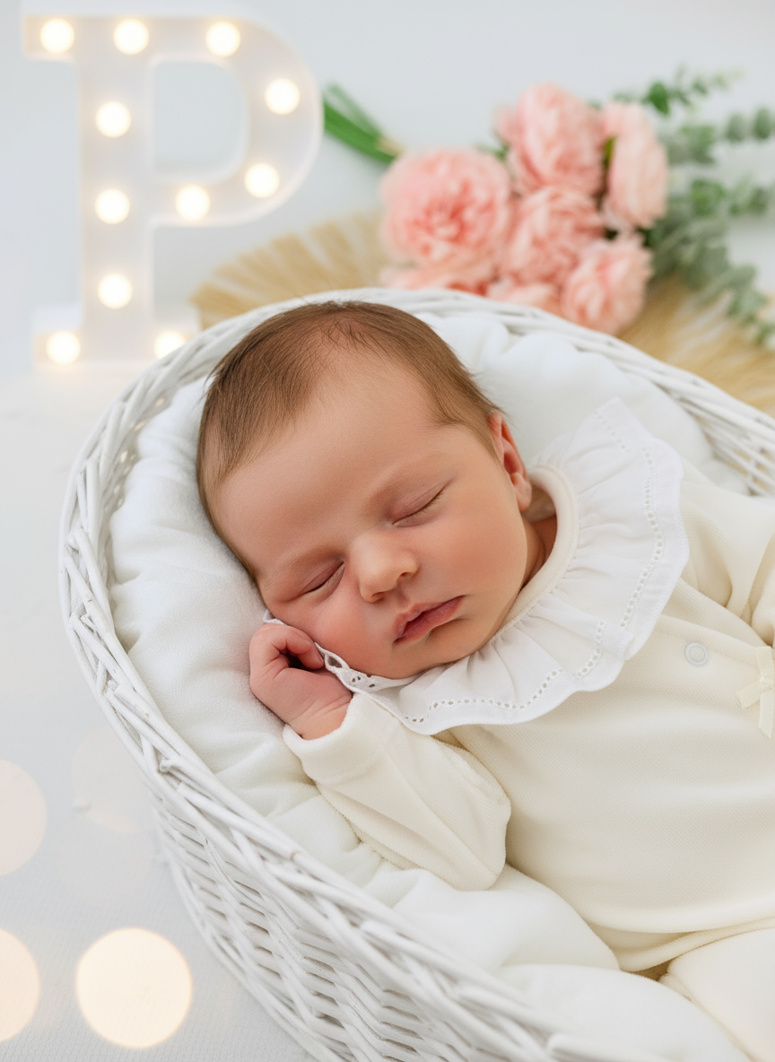 Babygrow Carinho em veludo com golinha grande