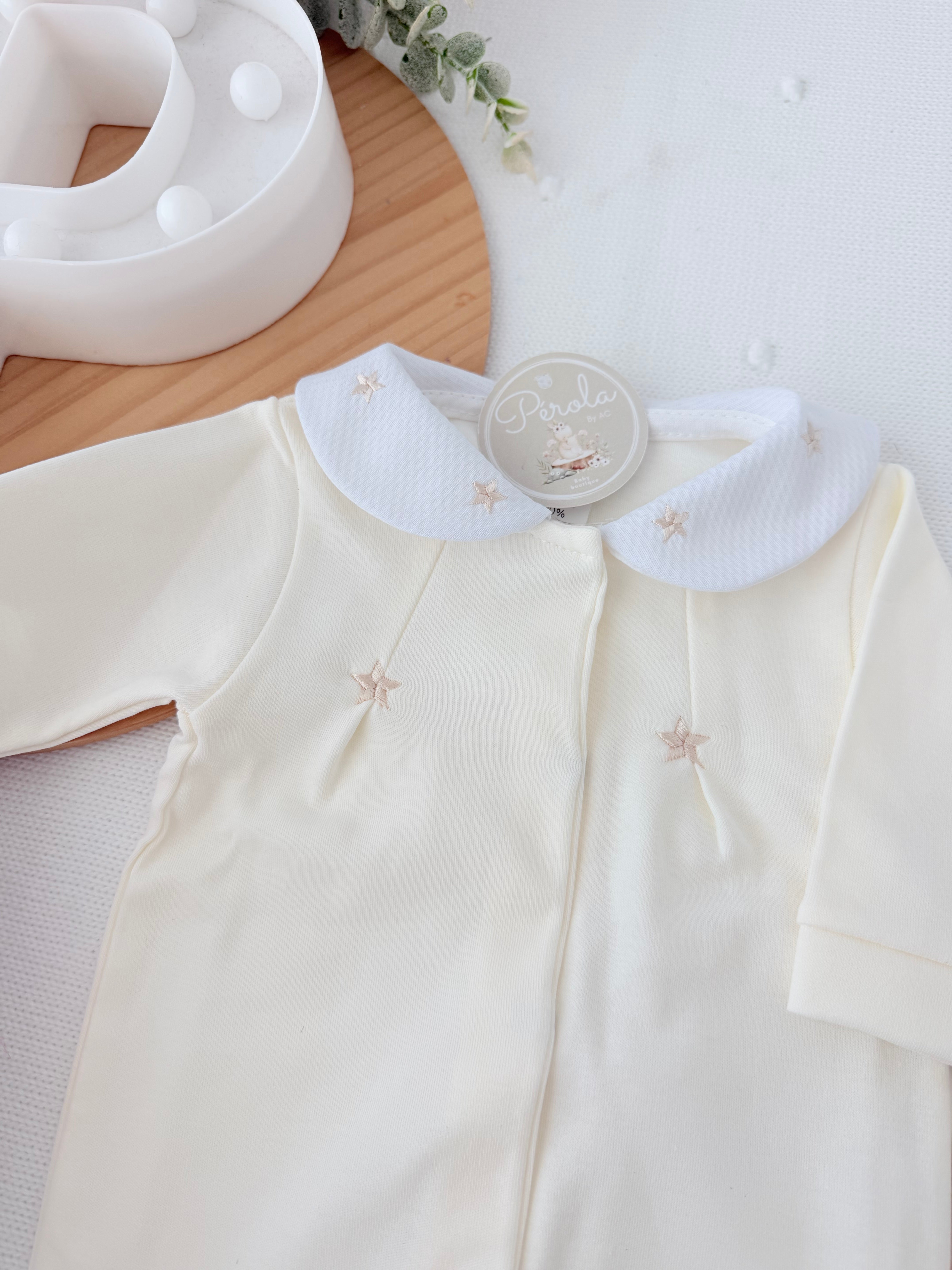 Babygrow estrelas algodão