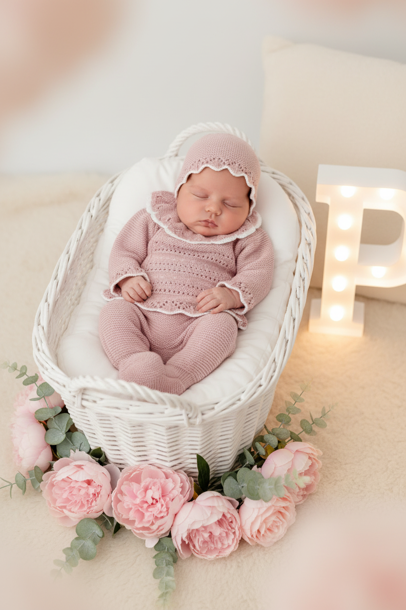 Conjunto Rosa Velho Outono Inverno