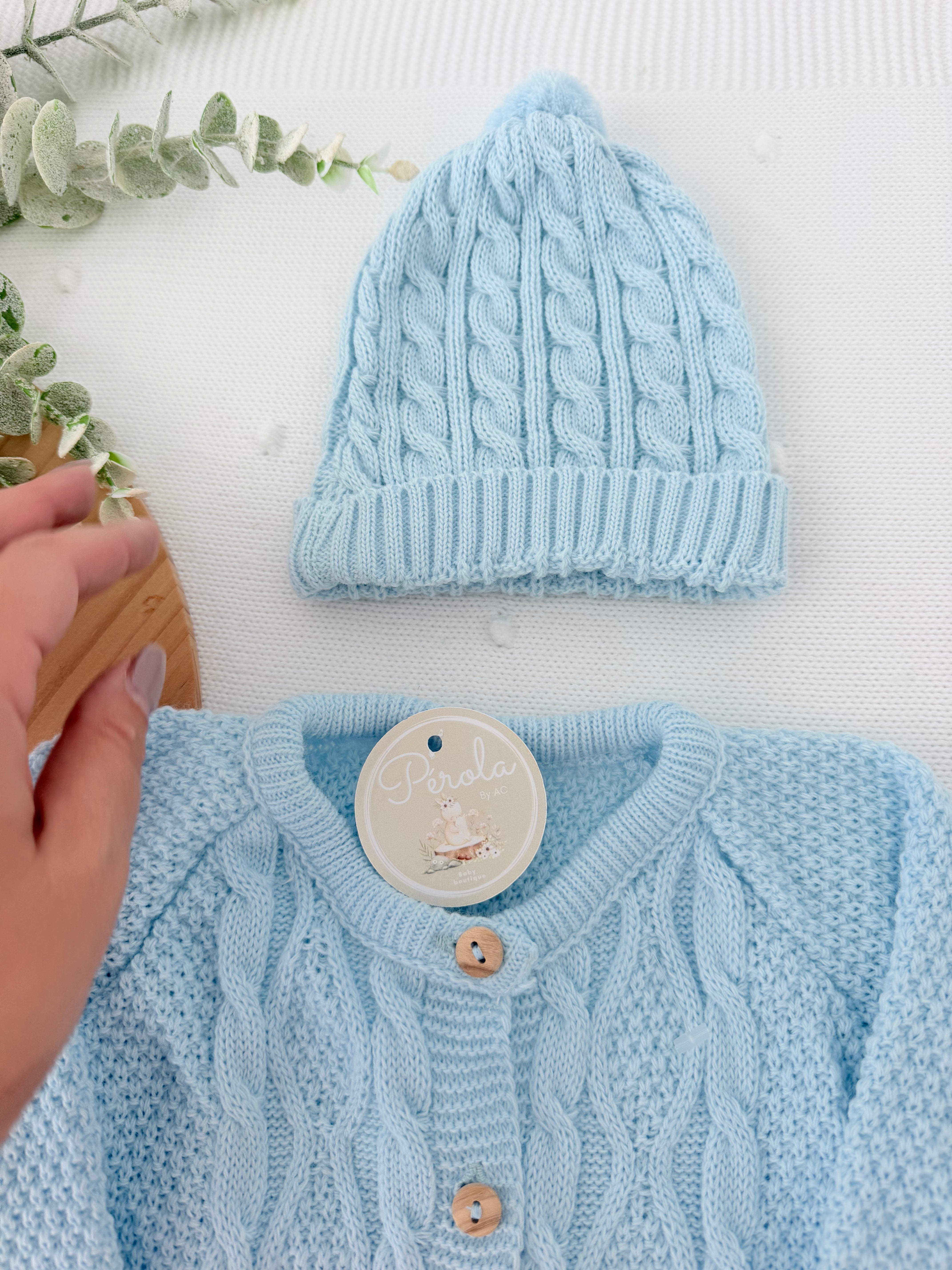 Conjunto 3 peças: macacão, gorro e carapins 3M