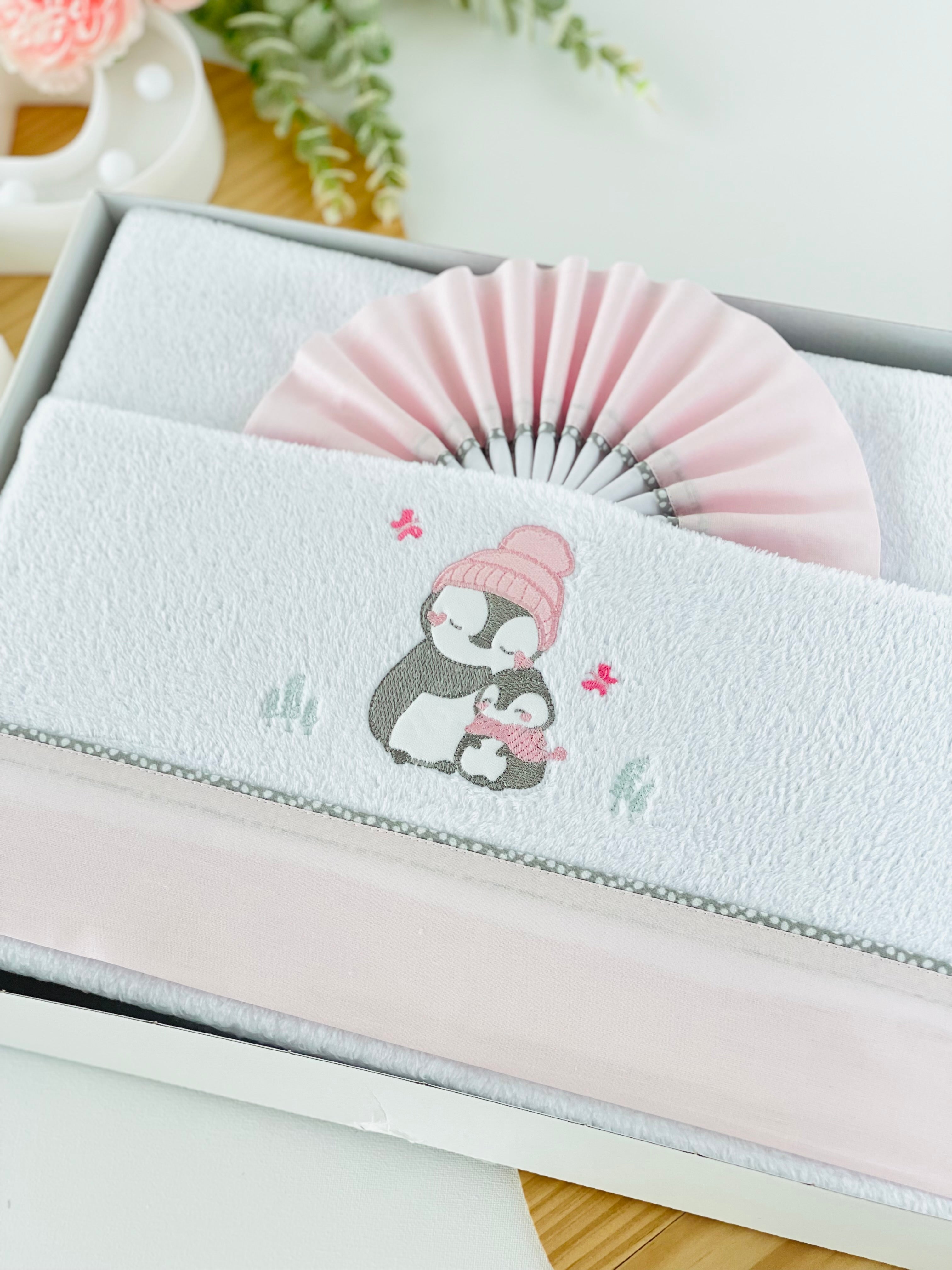 Lençóis coralina cama de grades pinguins