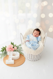 Babygrow pompom algodão